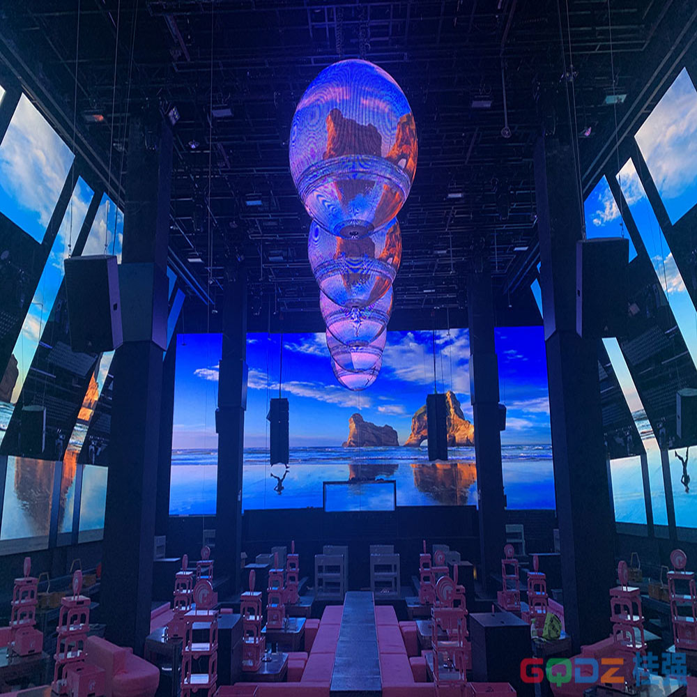 南寧新豪情酒吧全彩LED屏　400平米