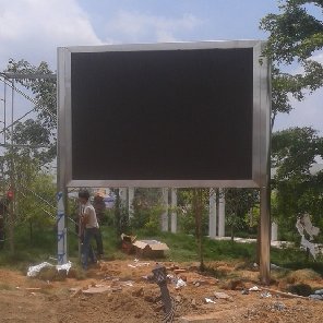 貴港覃塘荷花景區(qū)戶外P10全彩LED顯示屏 8平方